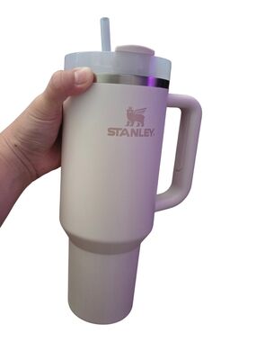 Stanley 40 oz Stainless Steel H2.0 Flowstate Quencher Tumbler Rose Quartz 2.0